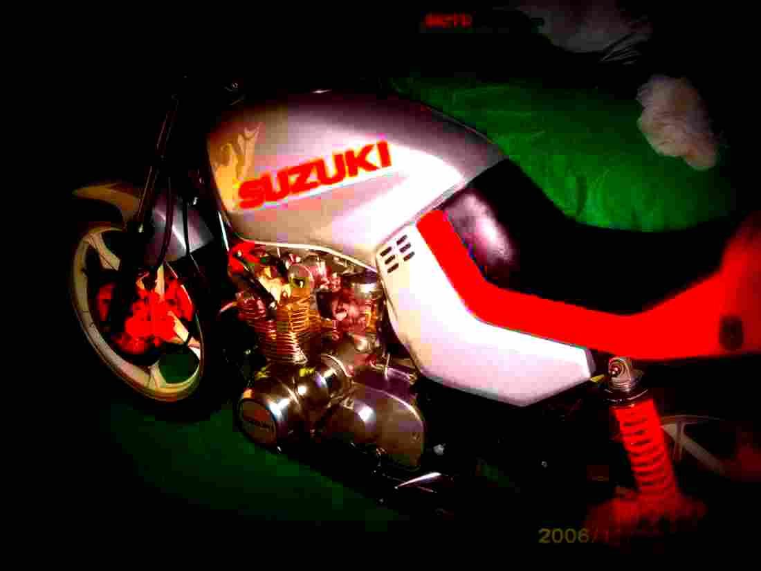 Suzuki GS 550 M Katana 1982 1 motorbike A4 Photo Print