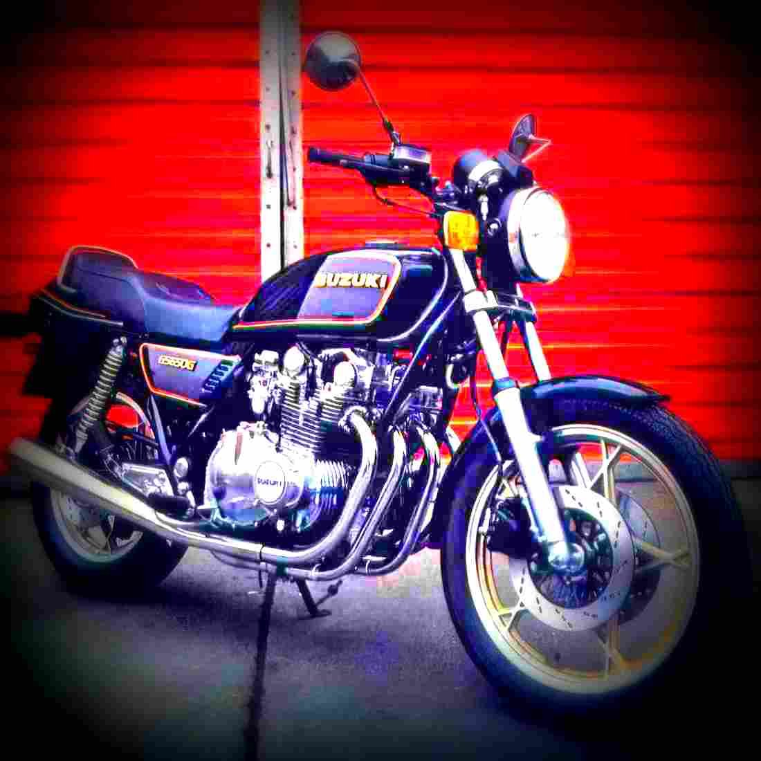 Suzuki GS 650 G Katana 1982 4 motorbike A4 Photo Print