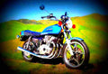 Suzuki GS 750 1977 4 motorbike A4 Photo Print