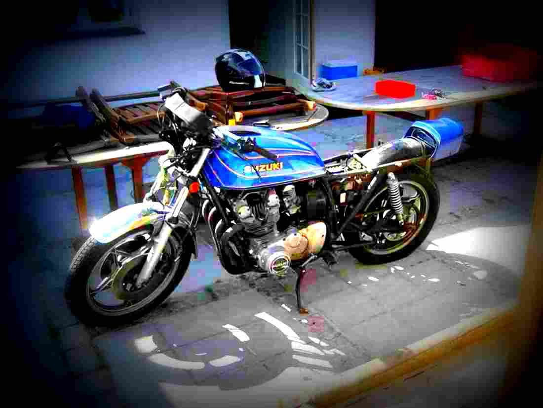 Suzuki GS 750 L 1979 5 motorbike A4 Photo Print