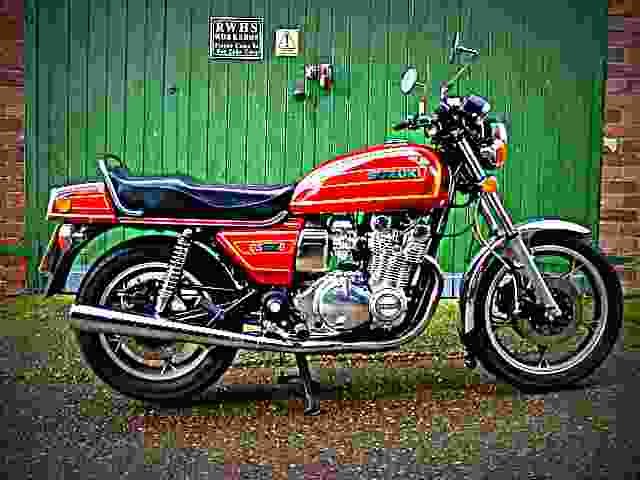 Suzuki GS 850 G 1980 5 motorbike A4 Photo Print