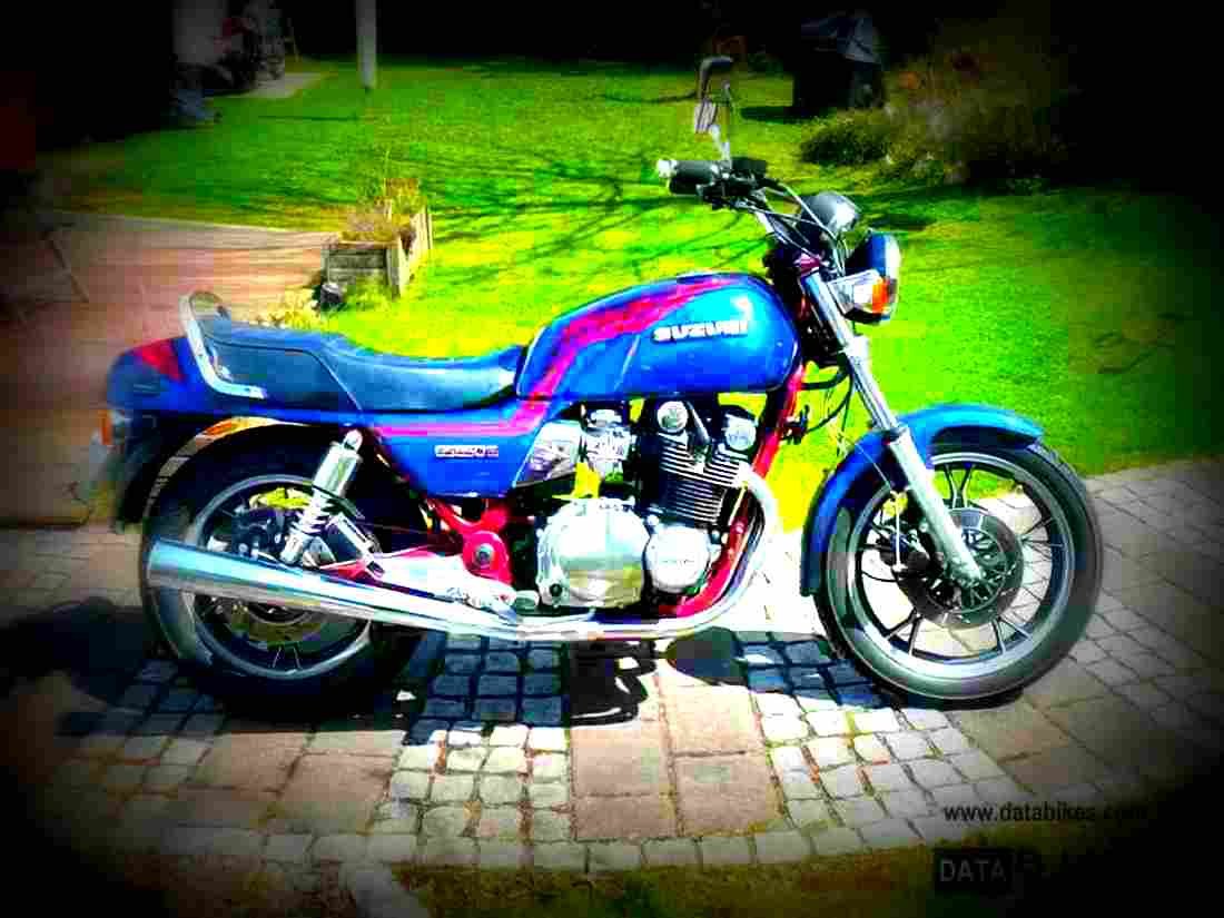 Suzuki GS 850 G 1984 2 motorbike A4 Photo Print
