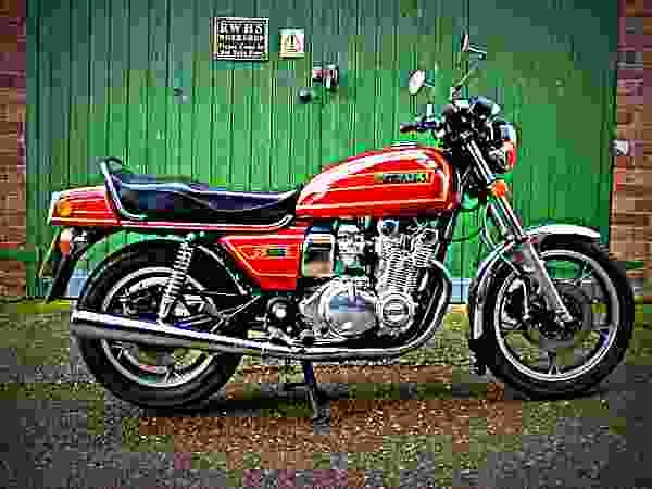 Suzuki GS 850 G 1985 2 motorbike A4 Photo Print