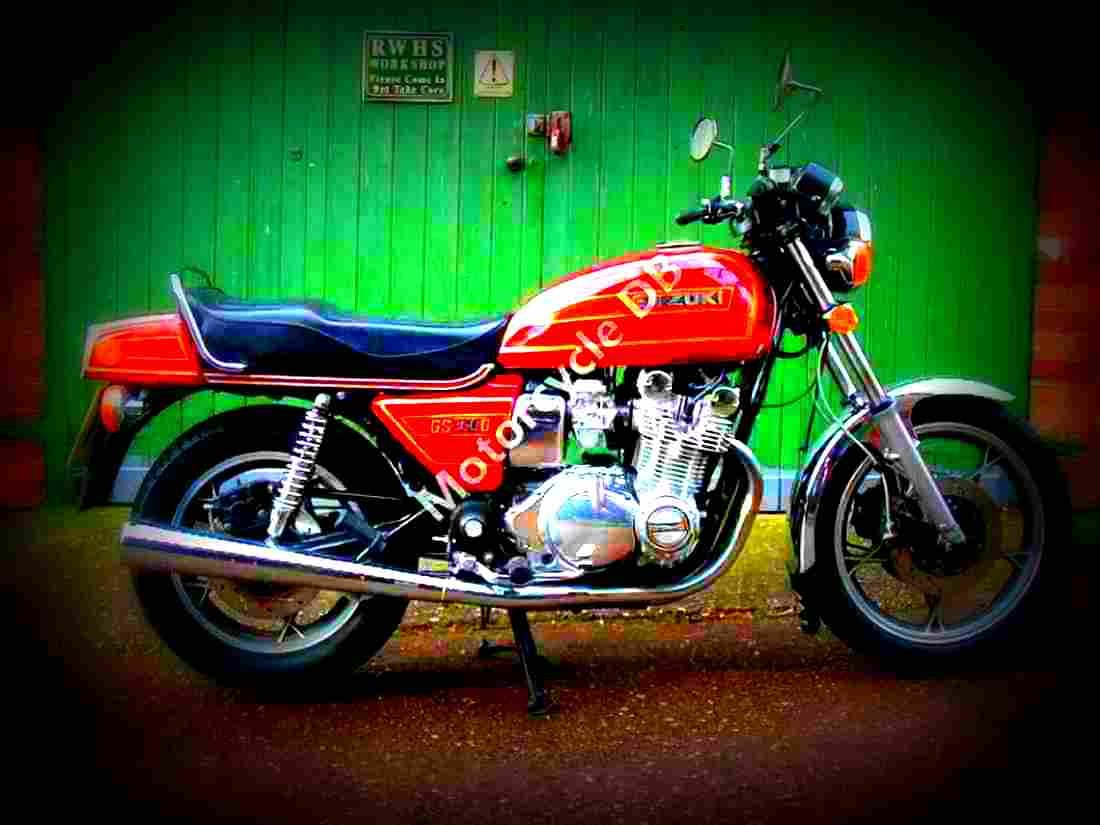 Suzuki GS 850 G 1987 2 motorbike A4 Photo Print