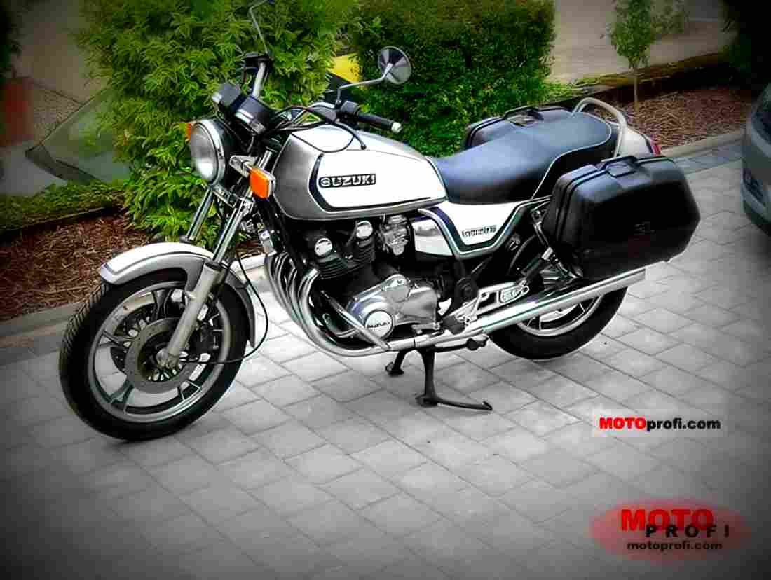Suzuki GS 850 G 1988 3 motorbike A4 Photo Print
