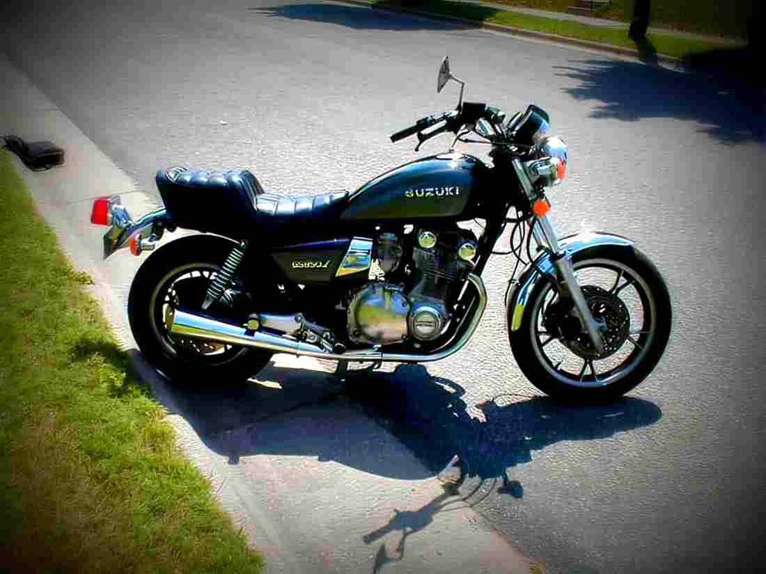 Suzuki GS 850 L 1980 4 motorbike A4 Photo Print