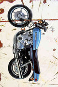 Suzuki GS1000 1978 Aged A4 Photo Print