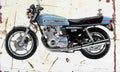 Suzuki GS1000 1978 Aged Vintage A4 Photo Print