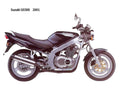 Suzuki GS500 2001 motorbike A4 Photo Print