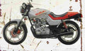 Suzuki GS550 Katana 1982 Aged Vintage A4 Photo Print