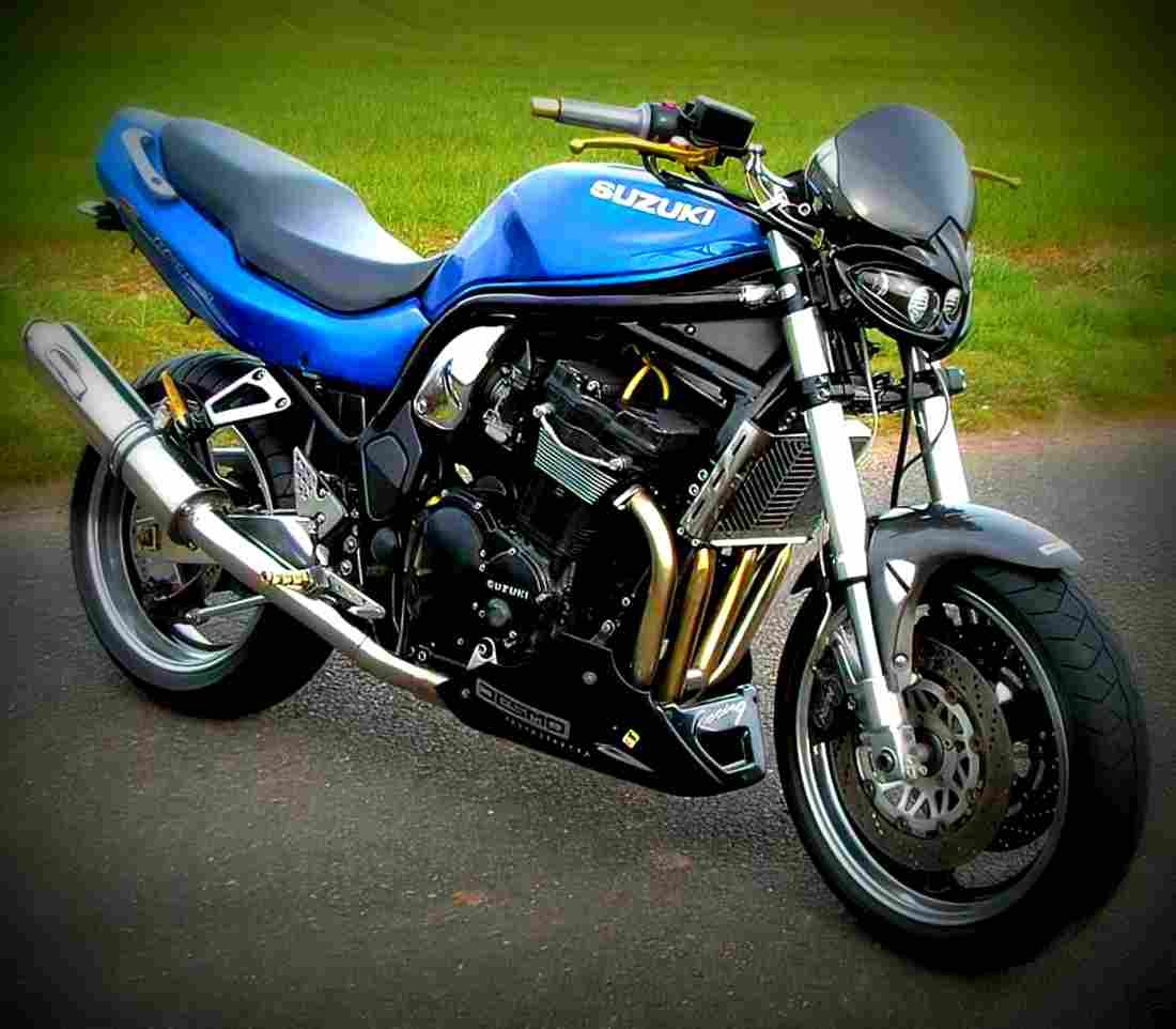 Suzuki GSF 1200 Bandit 2002 2 motorbike A4 Photo Print