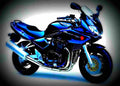 Suzuki GSF 1200 Bandit S 2001 2 motorbike A4 Photo Print