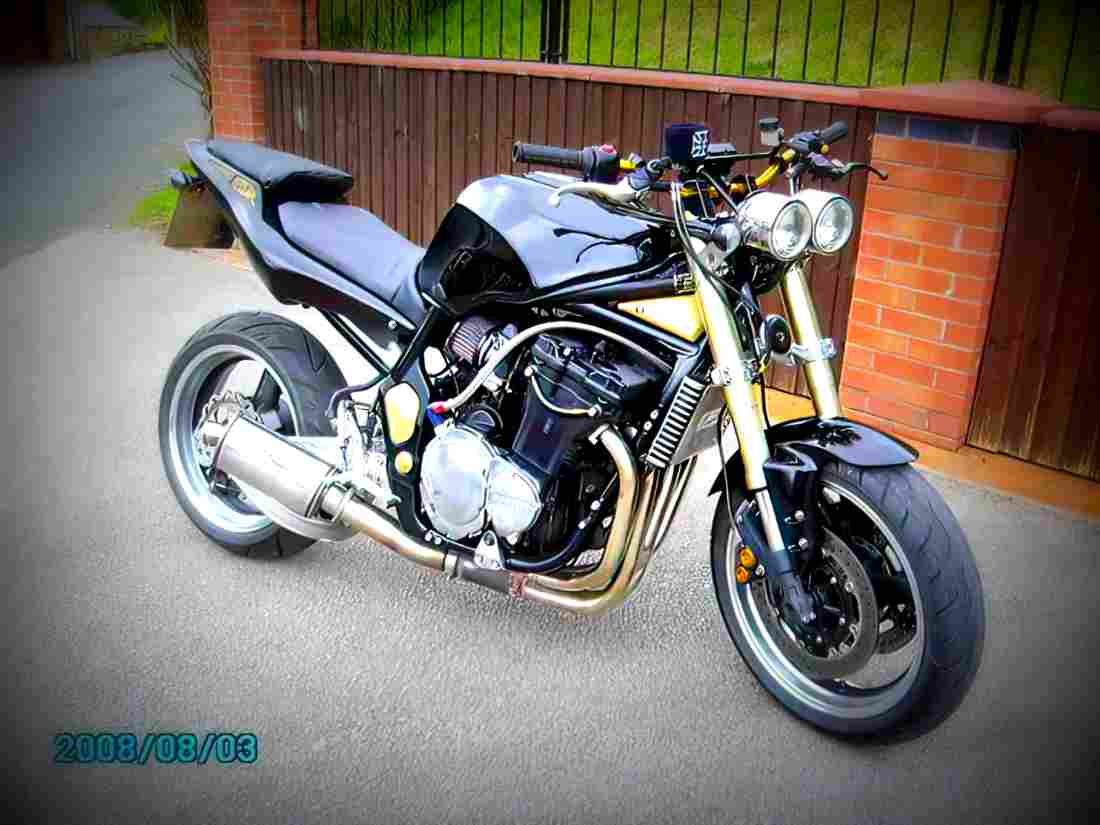 Suzuki GSF 1200 N Bandit 1996 3 motorbike A4 Photo Print