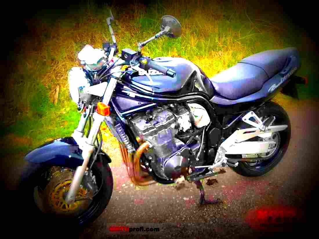Suzuki GSF 1200 N Bandit 1998 5 motorbike A4 Photo Print