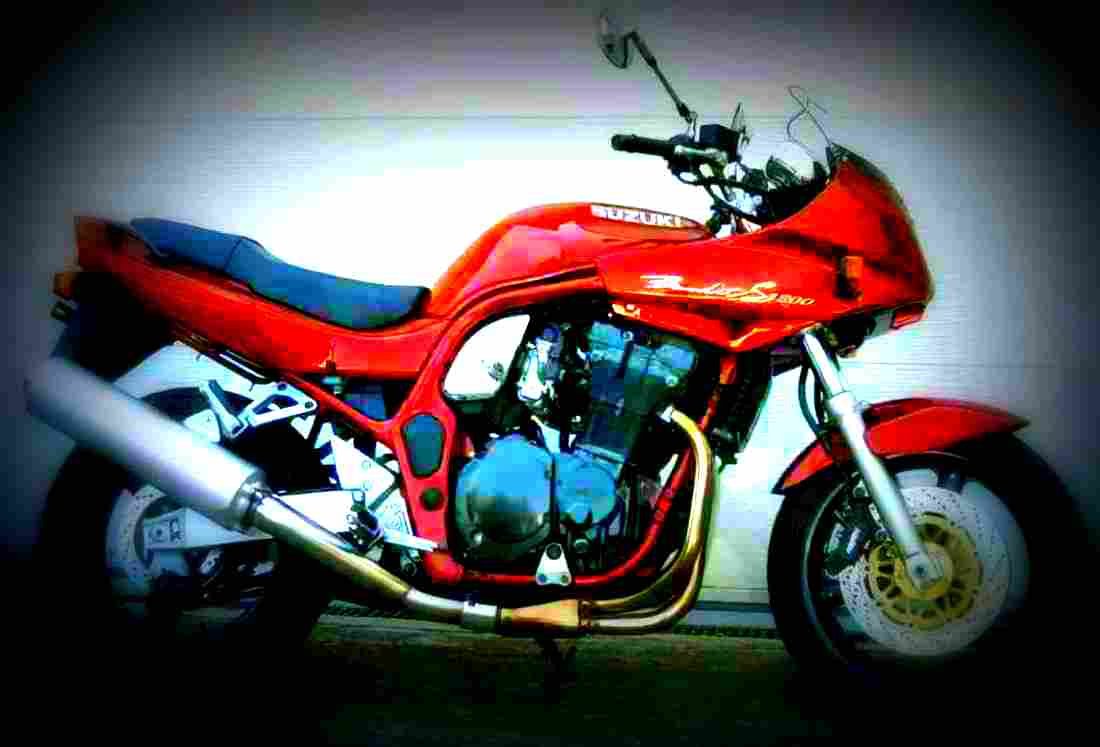 Suzuki GSF 1200 S Bandit 1996 5 motorbike A4 Photo Print