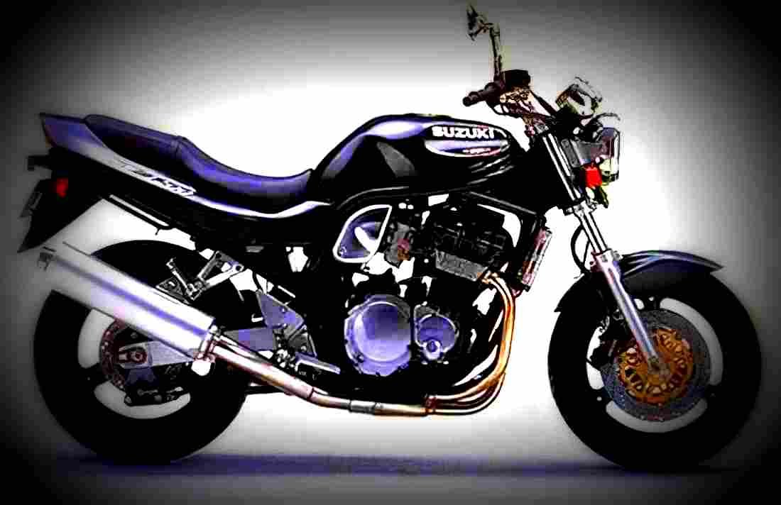 Suzuki GSF 1200 S Bandit 1998 3 motorbike A4 Photo Print
