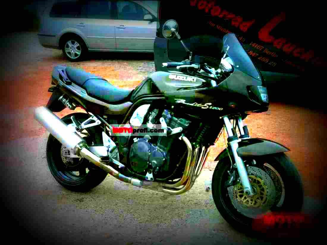 Suzuki GSF 1200 S Bandit 1998 4 motorbike A4 Photo Print