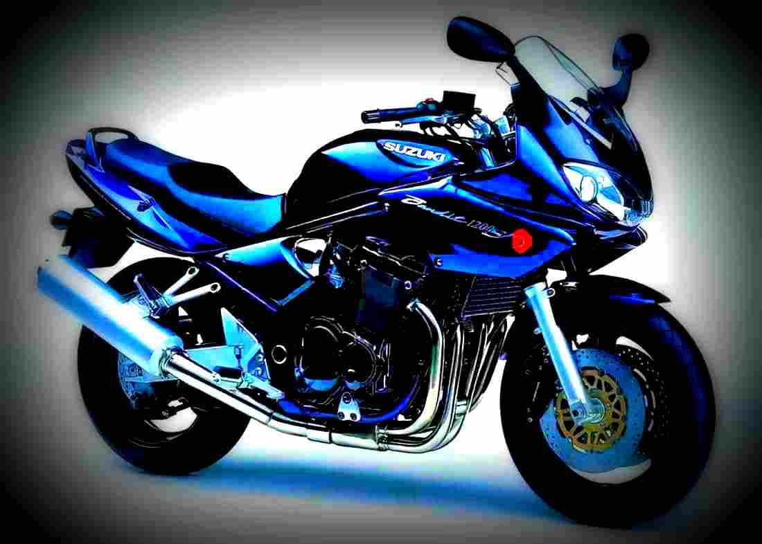 Suzuki GSF 1200 S Bandit 2000 3 motorbike A4 Photo Print