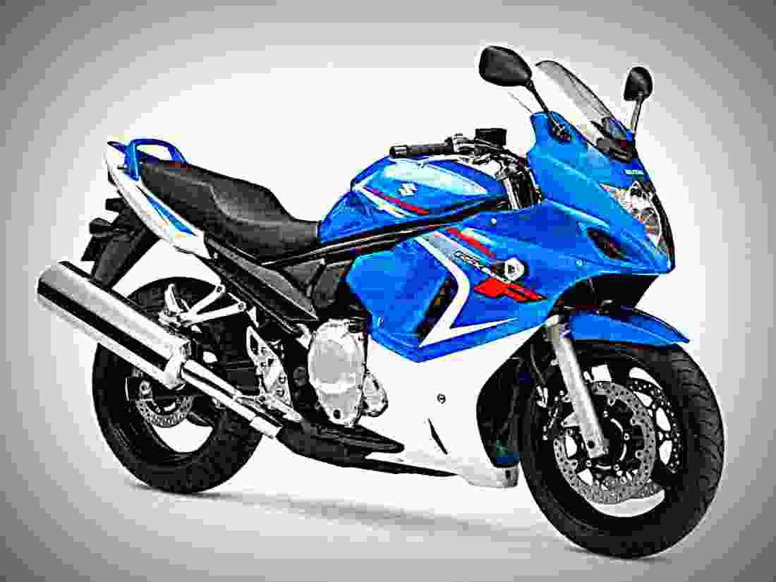 Suzuki GSF 1200 S Bandit 2003 1 motorbike A4 Photo Print