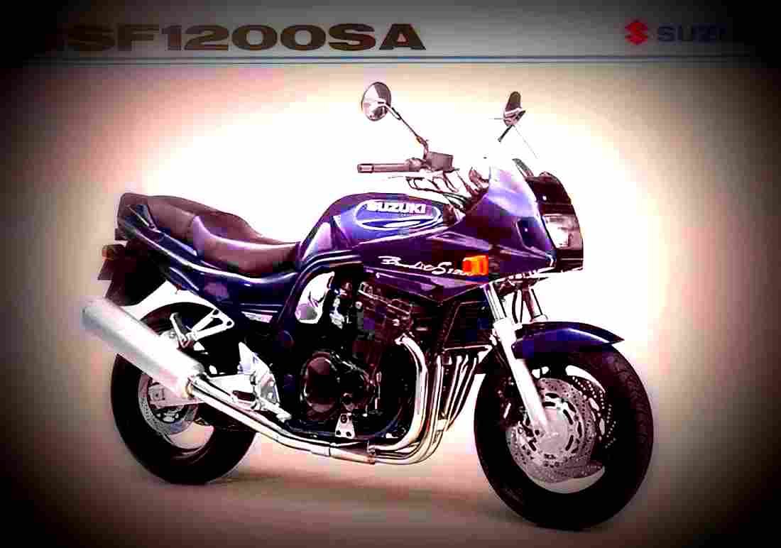 Suzuki GSF 1200 SA Bandit 1999 2 motorbike A4 Photo Print