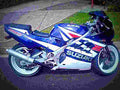 Suzuki GSF 250 1993 1 motorbike A4 Photo Print