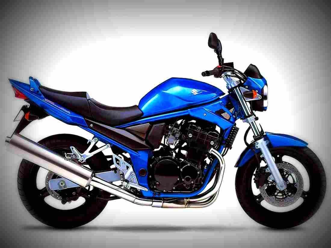 Suzuki GSF 600 S Bandit 1995 3 motorbike A4 Photo Print