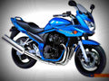 Suzuki GSF 600 S Bandit 1995 5 motorbike A4 Photo Print