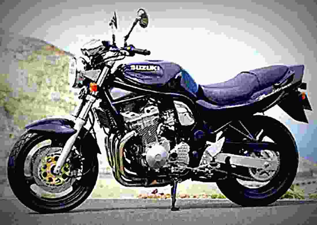 Suzuki GSF 600 S Bandit 1996 2 motorbike A4 Photo Print