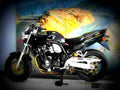 Suzuki GSF 600 S Bandit 1997 6 motorbike A4 Photo Print