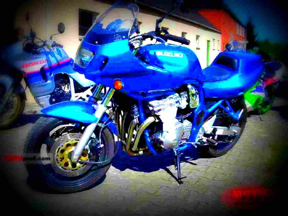 Suzuki GSF 600 S Bandit 1998 1 motorbike A4 Photo Print