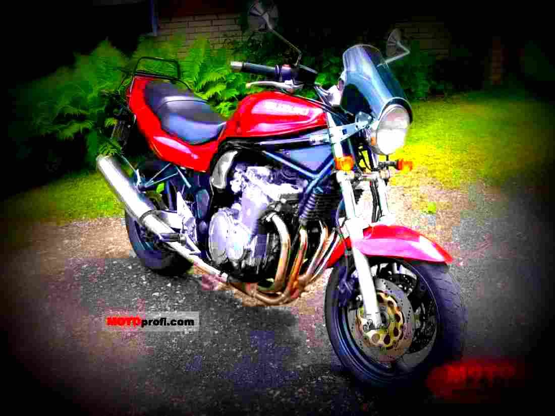 Suzuki GSF 600 S Bandit 1998 3 motorbike A4 Photo Print
