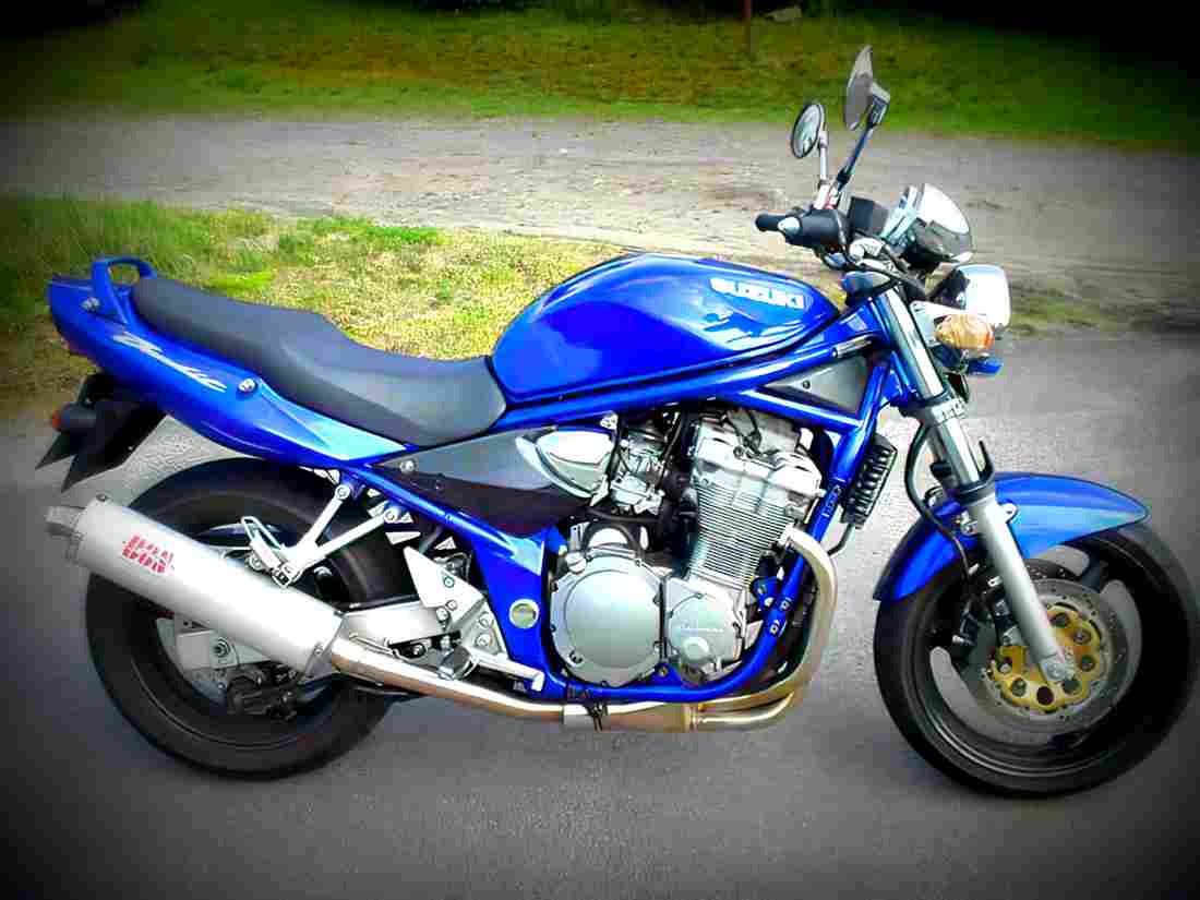 Suzuki GSF 600 S Bandit 2001 4 motorbike A4 Photo Print