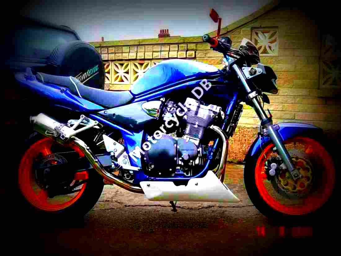 Suzuki GSF 600 S Bandit 2002 1 motorbike A4 Photo Print
