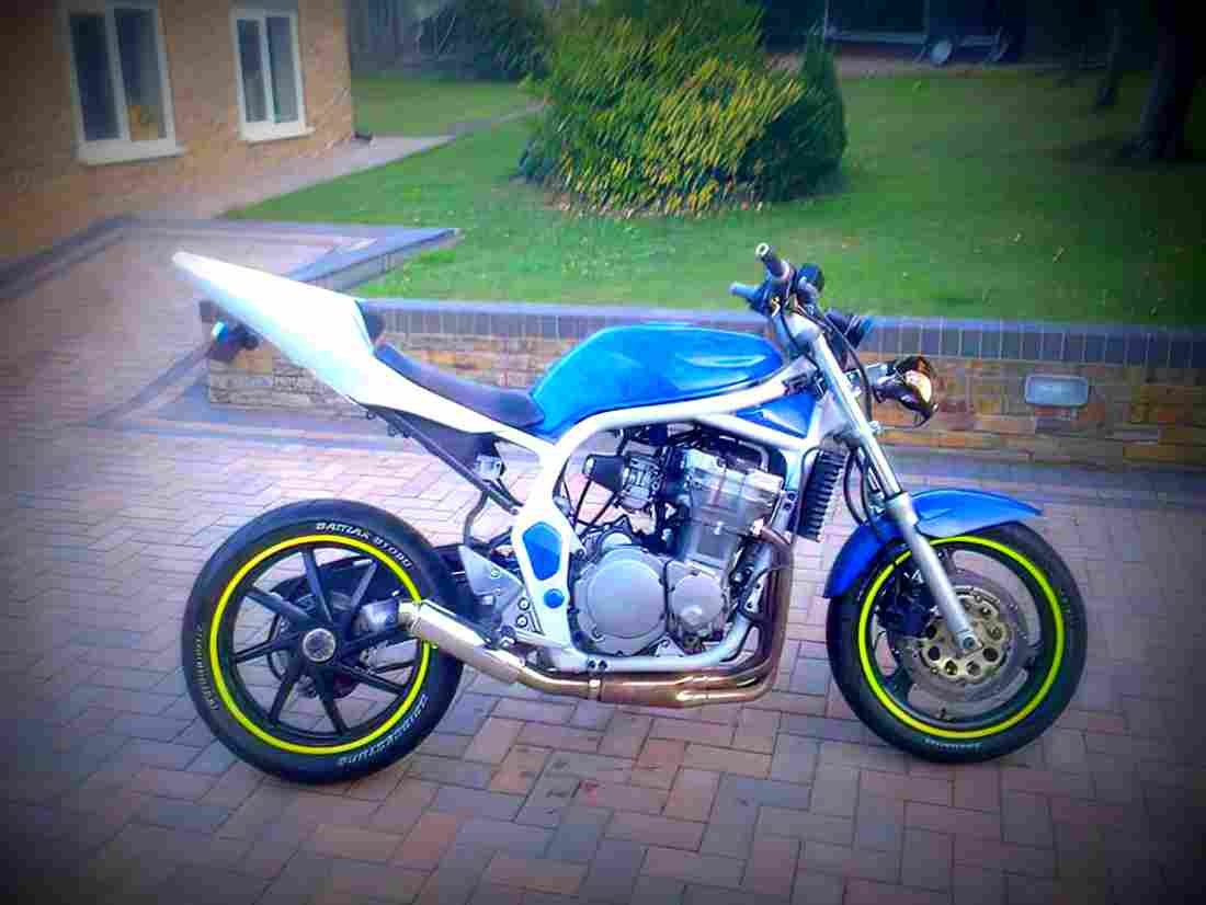 Suzuki GSF 600 S Bandit 2003 4 motorbike A4 Photo Print