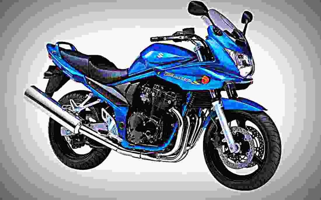 Suzuki GSF 650 Bandit 2005 5 motorbike A4 Photo Print