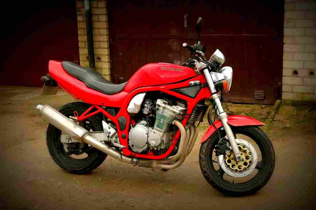 Suzuki GSF 750 Bandit 1996 1 motorbike A4 Photo Print