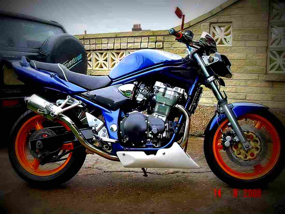 Suzuki GSF 750 Bandit 1996 4 motorbike A4 Photo Print