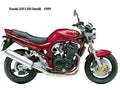 Suzuki GSF1200 Bandit 1999 motorbike A4 Photo Print