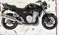 Suzuki GSF1250A Bandit 2007 Aged Vintage A4 Photo Print