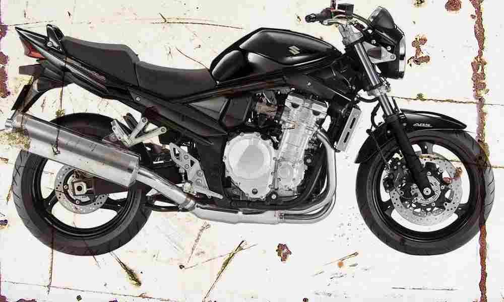 Suzuki GSF1250A Bandit 2007 Aged Vintage A4 Photo Print
