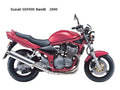 Suzuki GSF600 Bandit 2000 motorbike A4 Photo Print