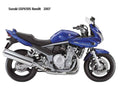 Suzuki GSF650S Bandit 2007 motorbike A4 Photo Print