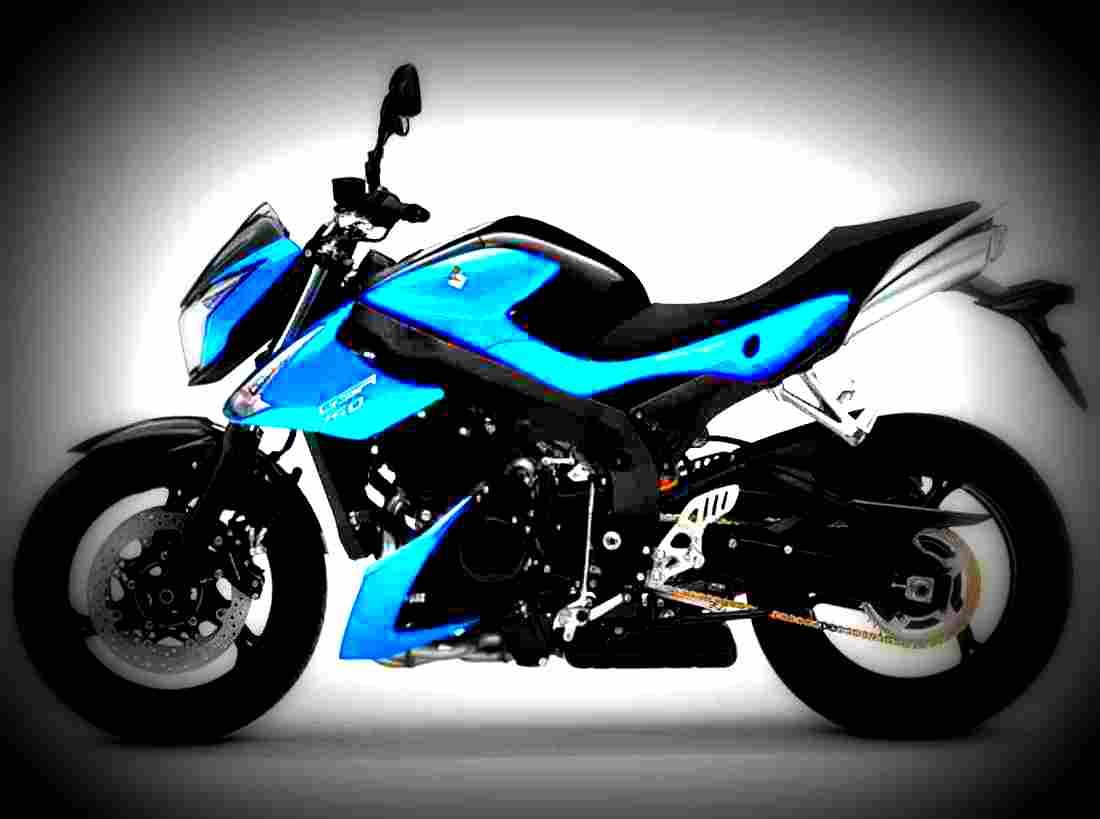 Suzuki GSR 250 250cc 3 motorbike A4 Photo Print