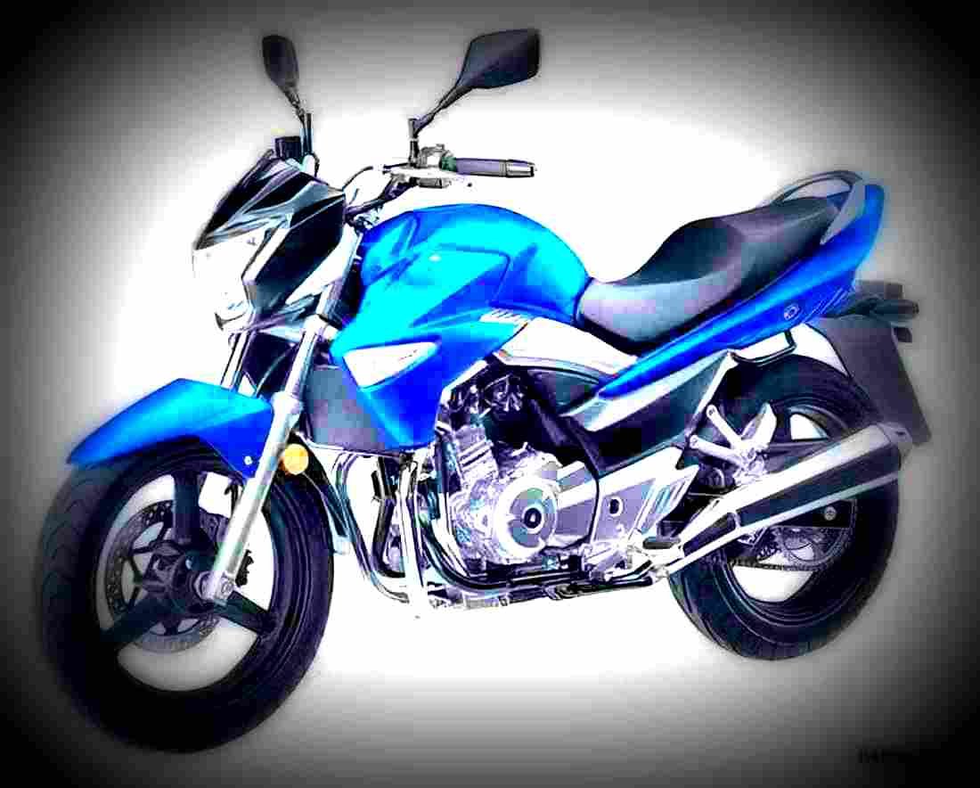 Suzuki GSR 250 250cc 4 motorbike A4 Photo Print