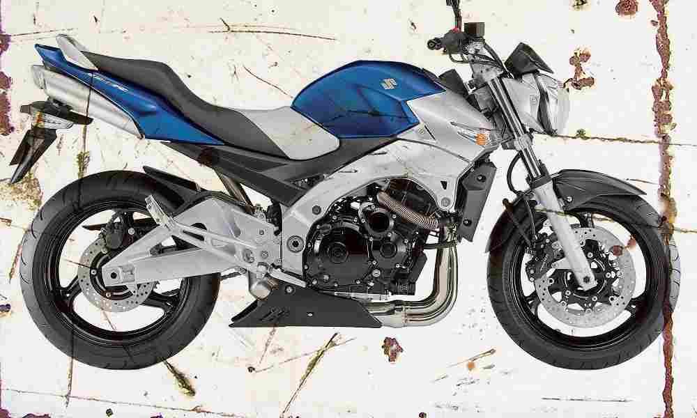 Suzuki GSR 600 2006 Aged Vintage A4 Photo Print