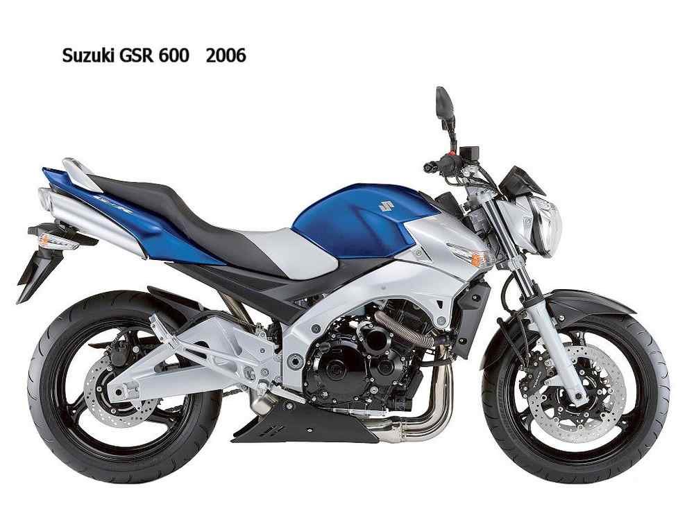 Suzuki GSR 600 2006 motorbike A4 Photo Print