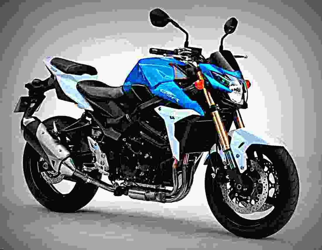 Suzuki GSR 750 GSR 750 1 motorbike A4 Photo Print