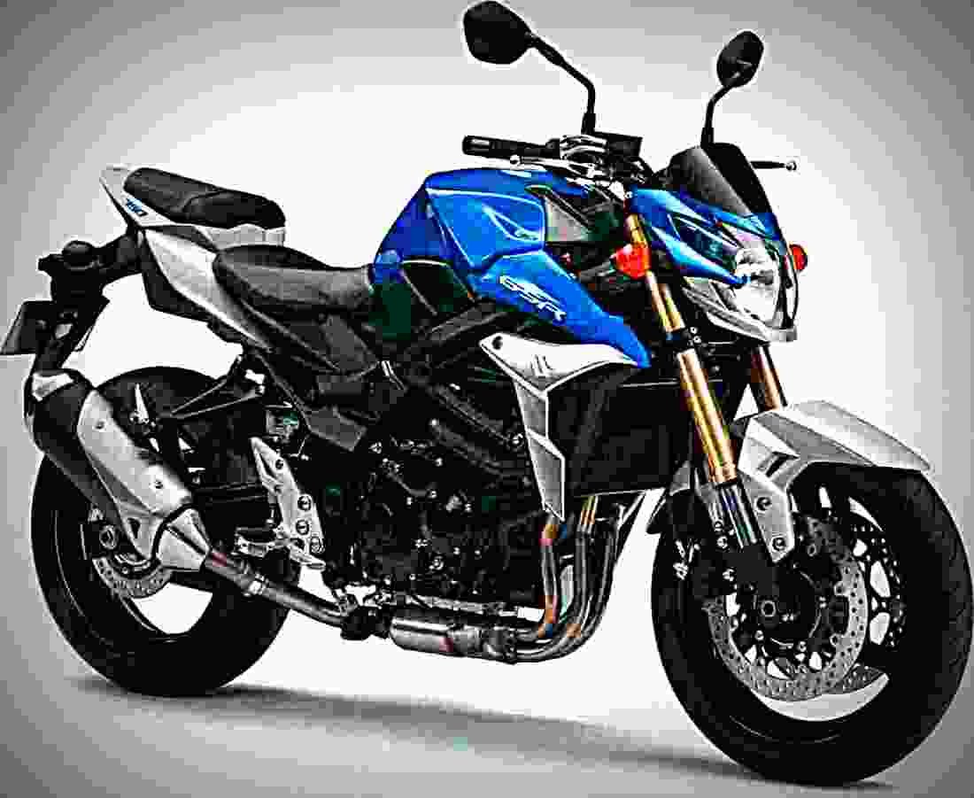 Suzuki GSR 750 GSR 750 6 motorbike A4 Photo Print