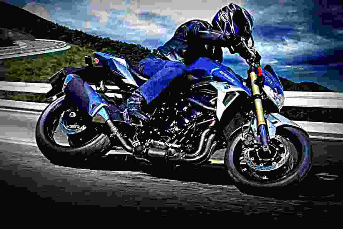 Suzuki GSR750 ABS MotoGP 2017 2 motorbike A4 Photo Print