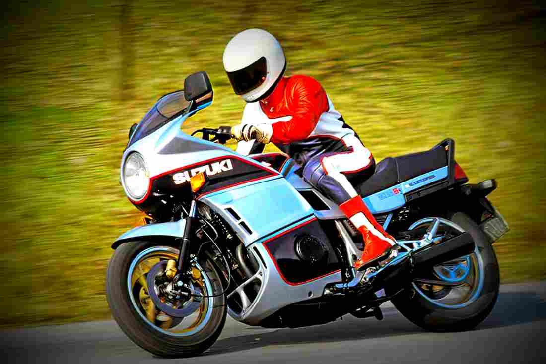 Suzuki GSX 1100 EF 1985 2 motorbike A4 Photo Print